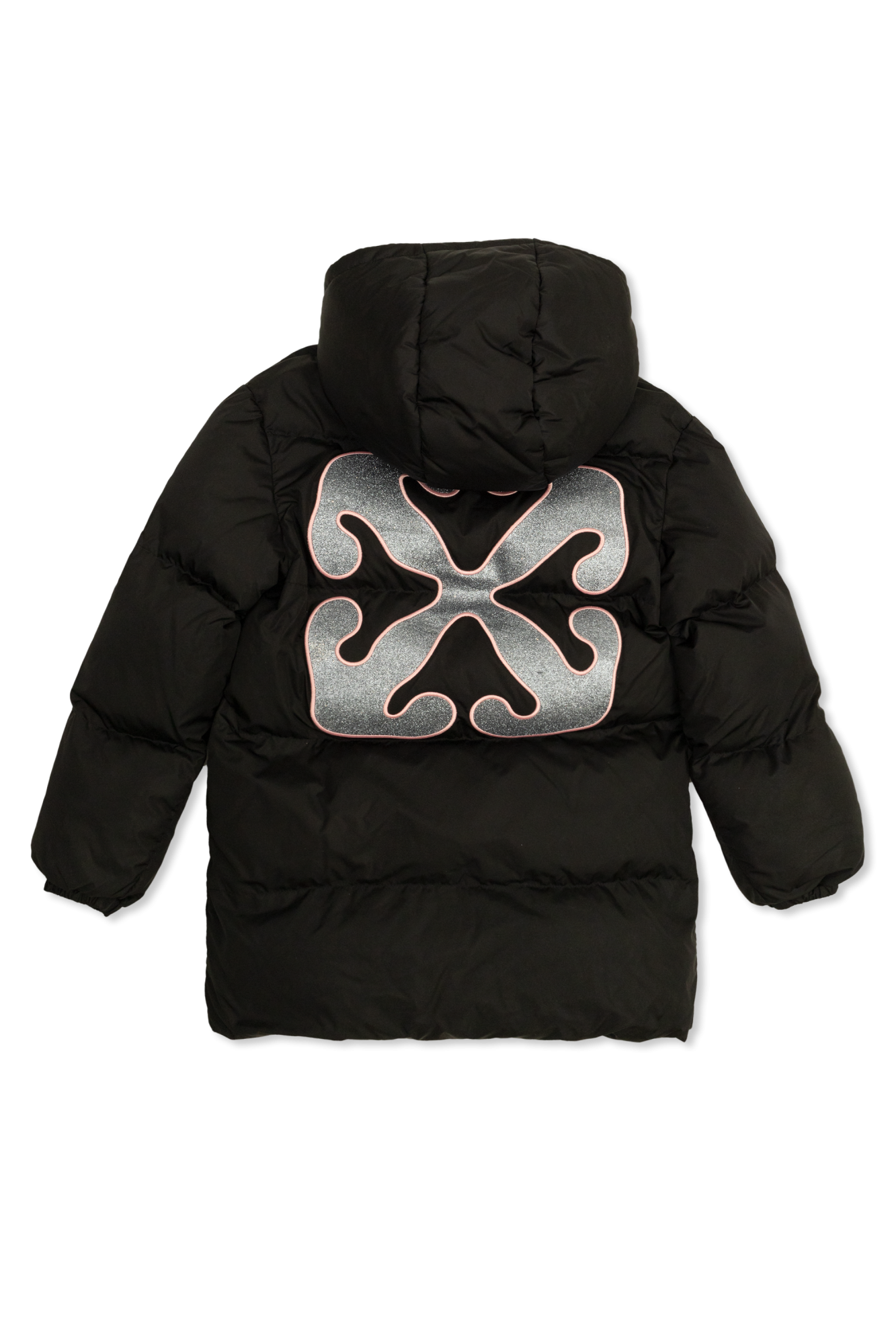 Black Hooded Jacket Off White Kids Vitkac GB